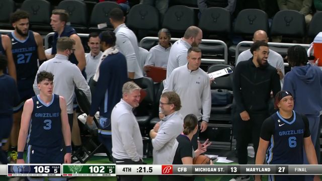 【2022年10月02日】灰熊vs雄鹿英文原声全场回放