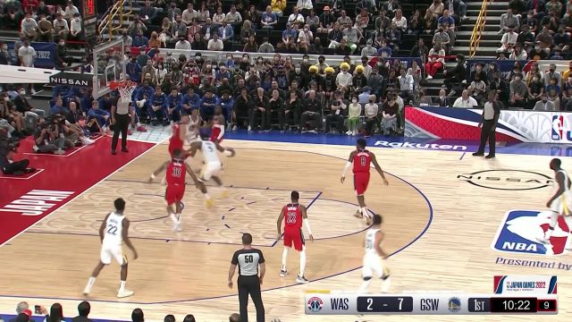 【2022年10月02日 奇才vs勇士集锦】波尔津吉斯vs勇士集锦 全场最高18分6篮板惨遭逆转