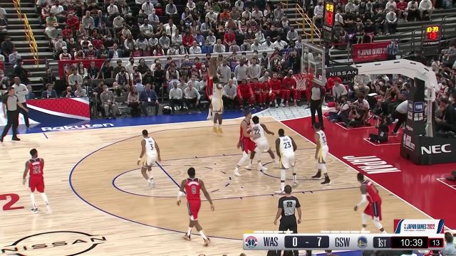 【2022年10月02日 奇才vs勇士集锦】追梦老师开局命中弧顶三分 马哥撤步干拔予以回击