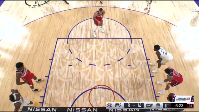 【2022年10月02日】NBA季前赛：奇才vs勇士第1节中文解说回放