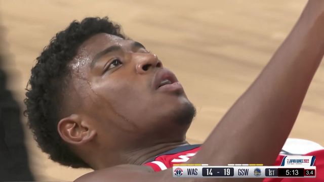 【2022年10月02日 奇才vs勇士集锦】给家乡父老开开眼！八村塁展极限腰腹力量打进加罚