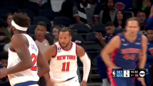 【2022年10月05日】活塞vs尼克斯第1节中文解说回放