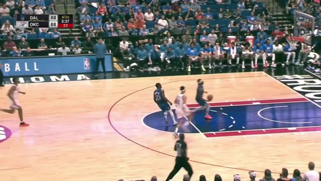 【2022年10月06日 独行侠vs雷霆集锦】反击就是要快！ 哈迪快下一马当先反击得手