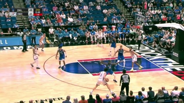 【2022年10月06日 独行侠vs雷霆集锦】强势追平！吉迪传球特雷曼搭弓射箭直击靶心