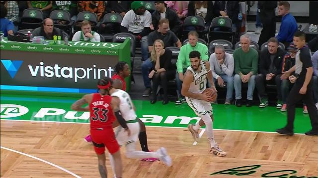 【2022年10月06日 猛龙vs凯尔特人集锦】即插即用无需调整！布朗开局里突外投接连取分