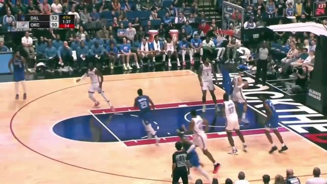 【2022年10月06日 独行侠vs雷霆集锦】赖特小手一抛送妙传 盖耶拔地而起空接暴扣杀死比赛