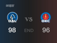 【战况】NBA季前赛：哈迪21分，独行侠98-96战胜雷霆