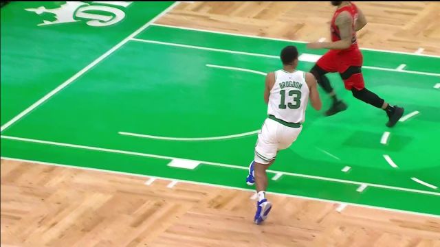 【2022年10月06日 猛龙vs凯尔特人集锦】斯玛特大手一挥全场长传 塔图姆跟进虐框势如破竹