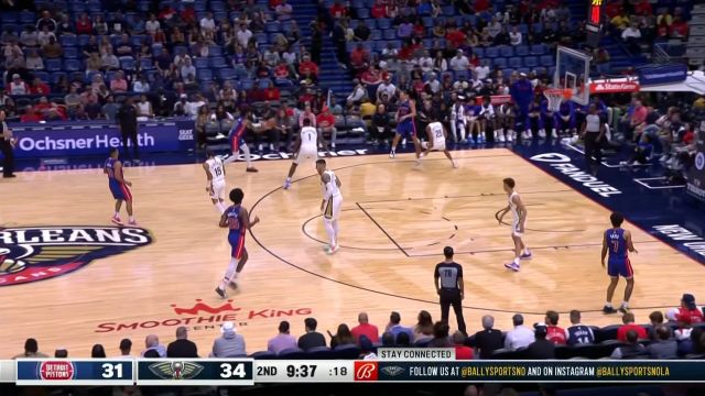 【2022年10月08日 活塞vs鹈鹕集锦】来吧扣个痛快！巴格利篮下吃饼暴力虐筐