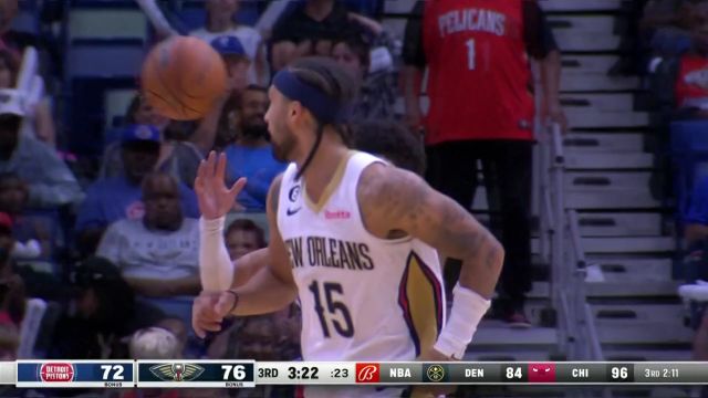 【2022年10月08日 活塞vs鹈鹕集锦】远看是欧文近看是老六 阿尔瓦拉多潇洒转身拂过整道防线