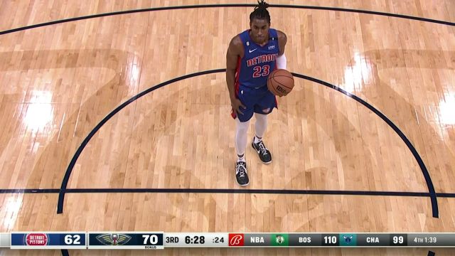 【2022年10月08日】NBA季前赛：活塞vs鹈鹕中文解说回放第3节