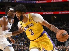 浓眉半场轰24分！连中三分空接暴扣2+1 大帽维金斯霸气十足