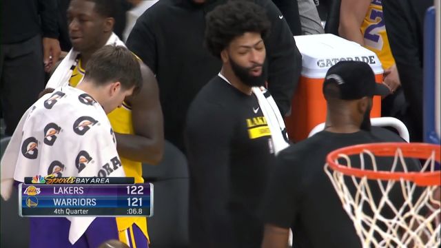 【2022年10月10日】NBA季前赛：湖人vs勇士第4节中文解说回放