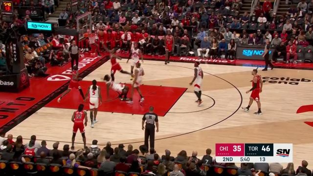 【2022年10月10日 公牛vs猛龙集锦】你有范乔丹我有真乔丹 德罗赞拉杆上篮打成2+1