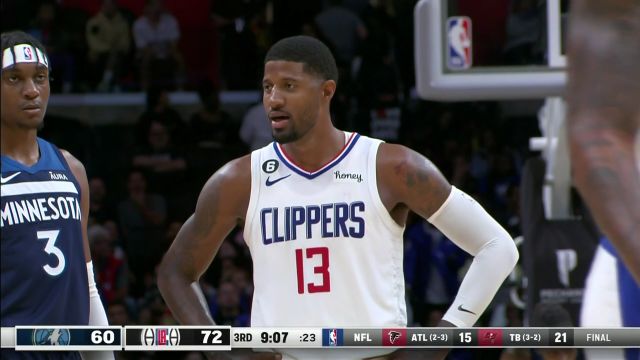 【2022年10月10日】森林狼vs快船第3节英文原声回放