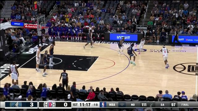 【2022年10月10日 森林狼vs快船集锦】开场就手热 小莫里斯里突外投连得5分