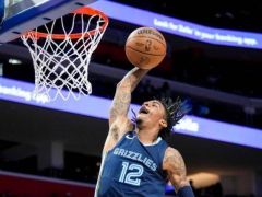 冲上季前赛得分榜第1！莫兰特5次炸筐轰31+8完爆状元坎宁安