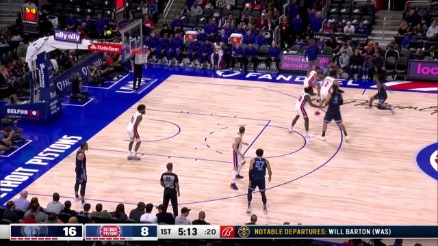 【2022年10月14日 灰熊vs活塞集锦】穿花绕蝶片叶不沾身 莫兰特闪转腾挪小抛投打成2+1