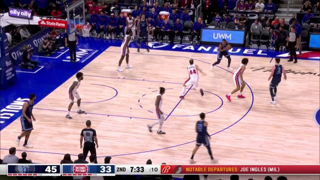 【2022年10月14日 灰熊vs活塞集锦】肉装库里强杀篮下 贝恩突破上篮喜获2+1良机