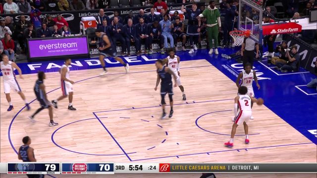 【2022年10月14日 灰熊vs活塞集锦】灰熊vs活塞精华回放 莫兰特31+8疯狂碾压坎宁安