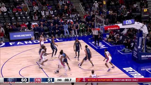 【2022年10月14日 灰熊vs活塞集锦】老将出马一个顶俩 约瑟夫压哨中投稳稳命中