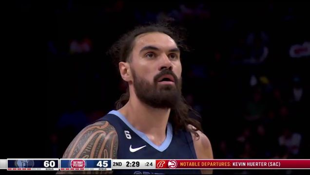 【2022年10月14日】灰熊vs活塞第2节中文解说回放