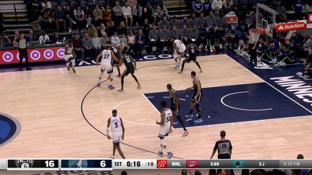 【2022年10月15日 篮网vs森林狼集锦】将功补过为时未晚 杜兰特扣篮未中接球中投得手