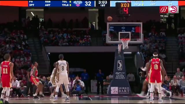 【2022年10月15日 老鹰vs鹈鹕集锦】根本防不住 科林斯极致后仰稳稳命中