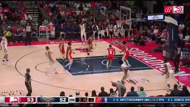 【2022年10月15日 老鹰vs鹈鹕集锦】穆雷拿下篮板 转身过人一条龙打进