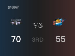三节比分，北京70-55领先四川，TJ-利夫25分