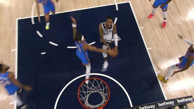 【2022年10月20日 雷霆vs森林狼集锦】雷霆108-115森林狼 亚历山大空砍32分森林狼七人上双击败雷霆