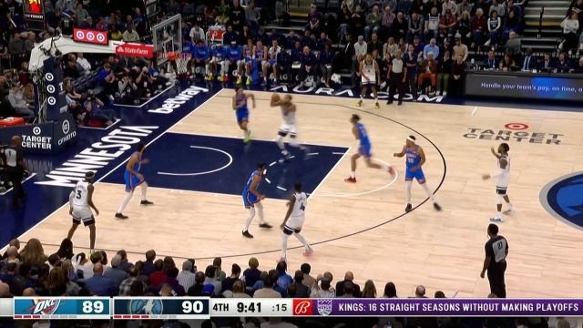 【2022年10月20日 雷霆vs森林狼集锦】纵横捭阖称霸内线 戈贝尔大马金刀双臂暴扣轰炸篮筐