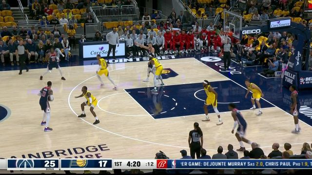 【2022年10月20日】奇才vs步行者第1节中文解说回放