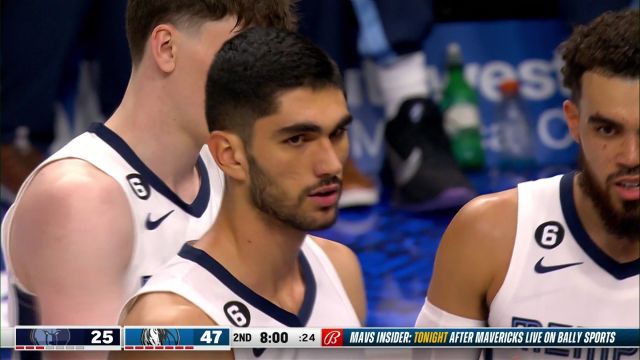 【2022年10月23日】NBA常规赛：灰熊vs独行侠第2节 英文解说回放