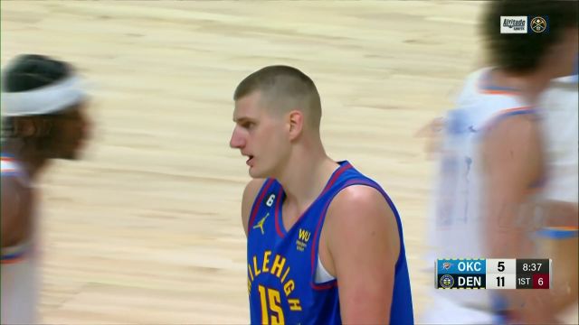 【2022年10月23日】雷霆vs掘金英文原声全场回放