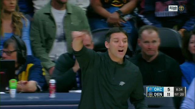 【2022年10月23日】雷霆vs掘金第1节英文原声回放