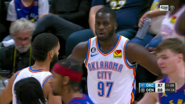 【2022年10月23日】雷霆vs掘金第4节英文原声回放