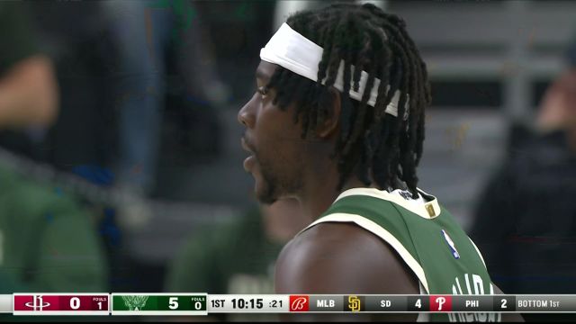 【2022年10月23日】NBA常规赛：火箭vs雄鹿第1节中文解说回放