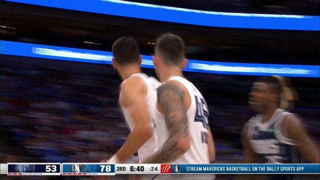 【2022年10月23日】NBA常规赛：灰熊vs独行侠第3节 英文解说回放