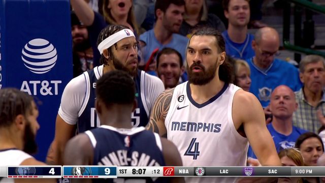 【2022年10月23日】NBA常规赛：灰熊vs独行侠第1节 中文解说回放