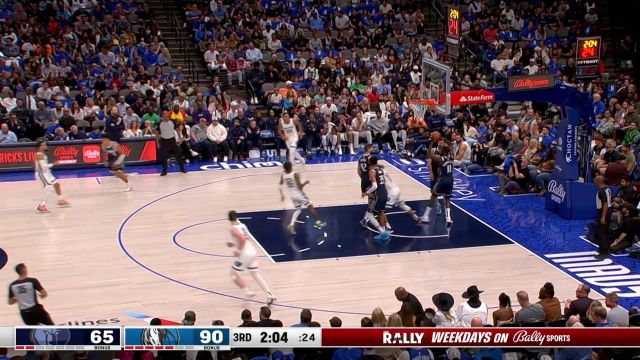 【2022年10月23日 灰熊vs独行侠集锦】仿佛时间静止！莫兰特超强滞空一打三完成终结