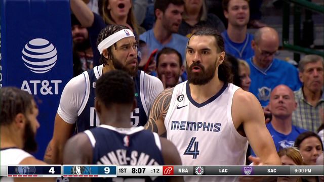 【2022年10月23日】NBA常规赛：灰熊vs独行侠第1节 英文解说回放