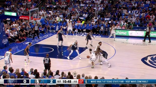 【2022年10月23日 灰熊vs独行侠集锦】启动就是快！莫兰特突踩油门一步撕裂防守