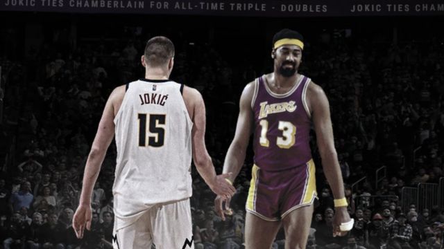 【2022年10月23日 雷霆vs掘金集锦】中锋历史三双王！约基奇78次追平张伯伦：比大帅少打515场