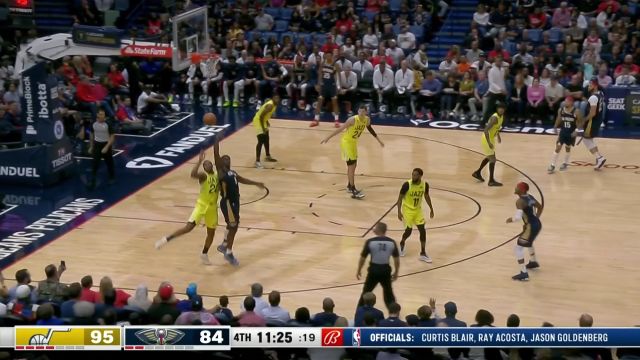 【2022年10月24日 爵士vs鹈鹕集锦】老将出马靠经验屡屡建功 康利稳扎稳打连取5分