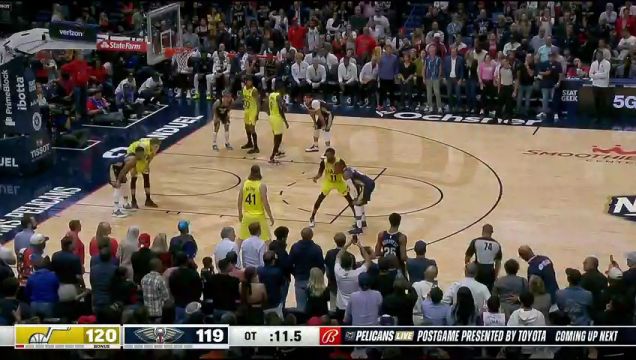 【2022年10月24日 爵士vs鹈鹕集锦】麦科勒姆小打大只在电光火石之间 奥利尼克大打小完成回应贡献准绝杀