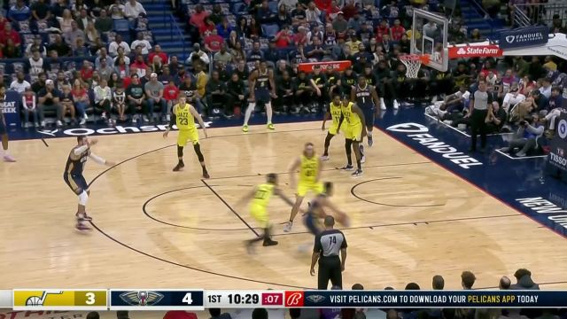 【2022年10月24日 爵士vs鹈鹕集锦】闲庭信步就像逛自家后花园 麦科勒姆突破上篮一气呵成