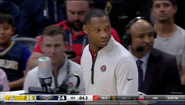 【2022年10月24日】爵士vs鹈鹕第1节英文原声回放