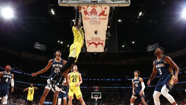 【2022年10月24日 爵士vs鹈鹕集锦】爵士122-121鹈鹕 麦科勒姆奥利尼克上演绝杀反绝杀