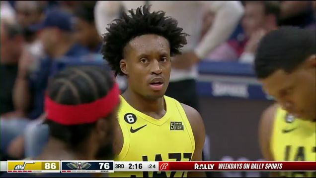 【2022年10月24日】爵士vs鹈鹕第3节英文原声回放